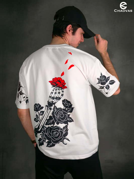 “Crimson Bloom” – Roses & Skeleton Edition