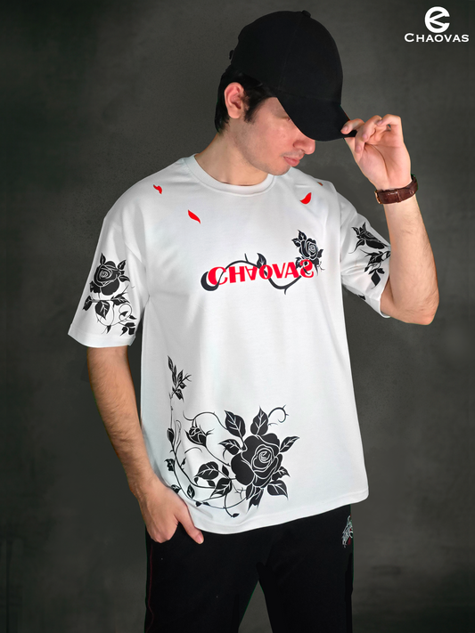 “Crimson Bloom” – Roses & Skeleton Edition